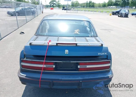 1989 Buick Regal Custom from USA, damaged, VIN 2G4WB14W1K1428445